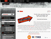 Tablet Screenshot of detourradio.com